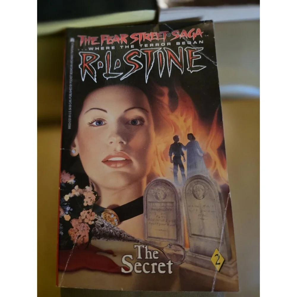 ​Lot of 6 Vintage RL Stine Fear Street Paperback Books - Three 1st Prints